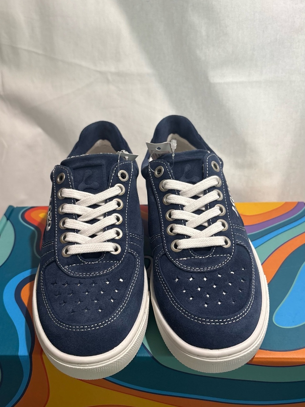 Lazo Hypernova Iolite Blue Sneakers W 5 Youth 3.5Y NIB Suede
